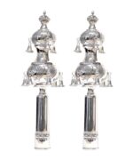 Finials - Diagonal Flourish