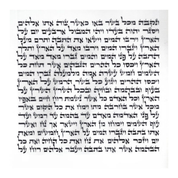 Rabbi Negel - Ketav Arizal - Torah Scroll