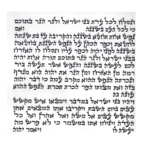 Rabbi Brikman - Ketav Arizal - Torah Scroll