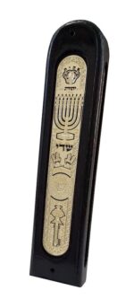 Exclusive Kabalistic Mezuzah - 24K Gold Plated - 12cm