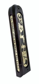 Contemporary - 24k Gold Plated Mezuzah - 12cm - Image 3