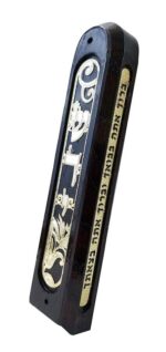Contemporary - 24k Gold Plated Mezuzah - 12cm - Image 2