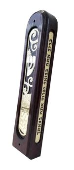 Elegant Kotel Mezuzah Case -24K Gold Plated - 12cm - Image 3