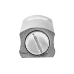 Dotted Dark Gray Aluminum Mezuzah Case - 10 & 12cm - Image 2