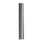 Dotted Dark Gray Aluminum Mezuzah Case - 10 & 12cm - Image 3