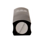 Black Aluminum Mezuzah Case 10 & 12cm - Image 2
