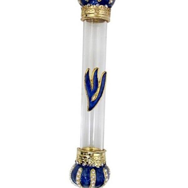 Royal Crown Mezuzah Case - 10cm