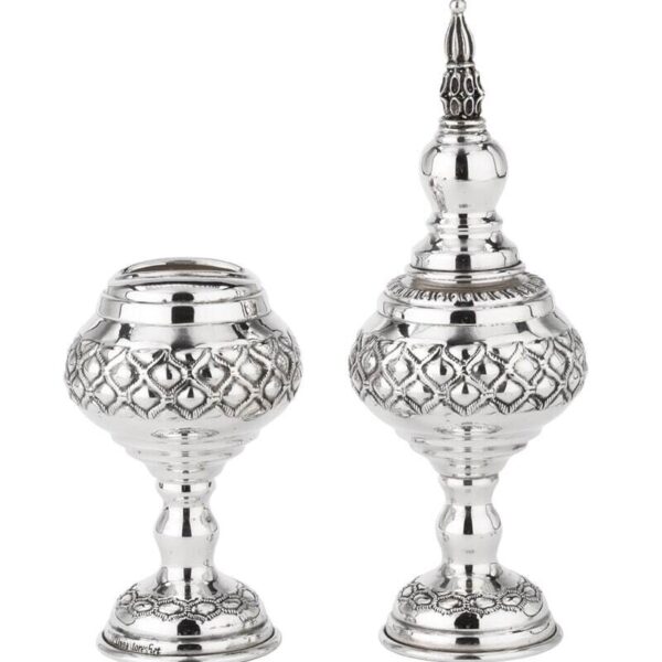 Silver Havdalah Set - Drops