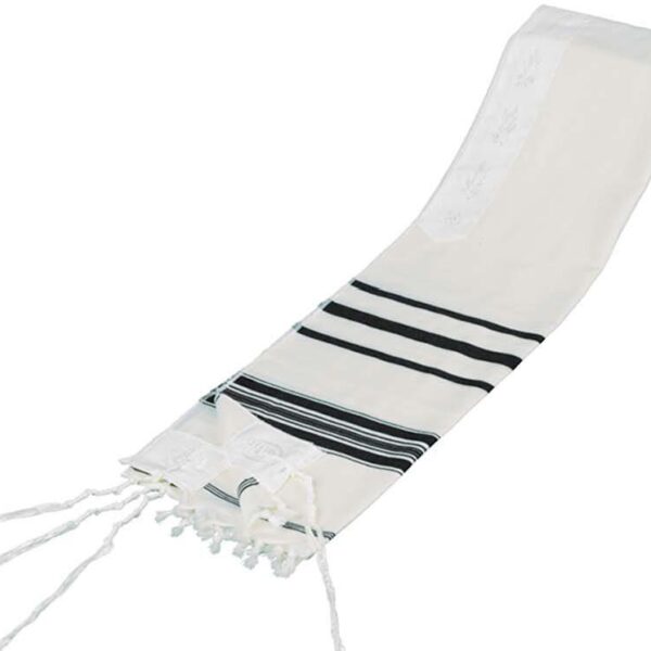 Wool Tallit - Black