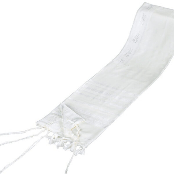 Wool Tallit - White