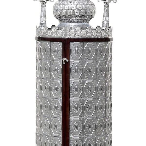 Diamond Cut Torah Crown Case