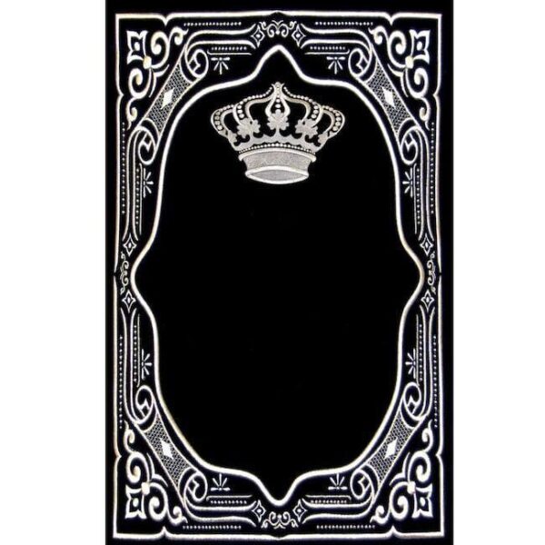 Silver Crown Torah Mantle