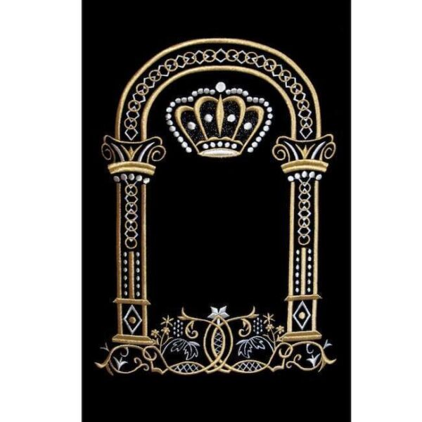 Colorful Arch with Crown