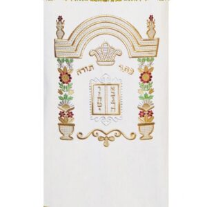 Flower Arch High Holiday Torah Mantle