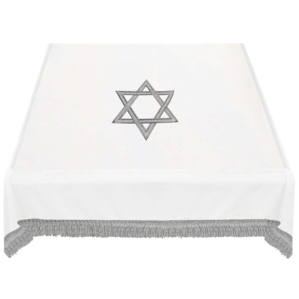 Silver Magen David Bimah Cover