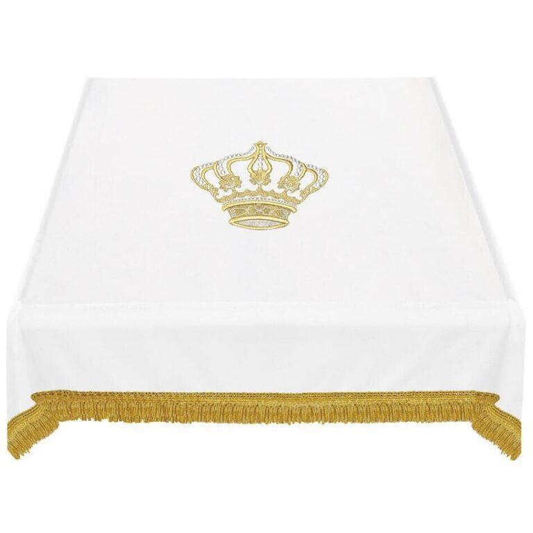 Golden Crown Bimah Cover
