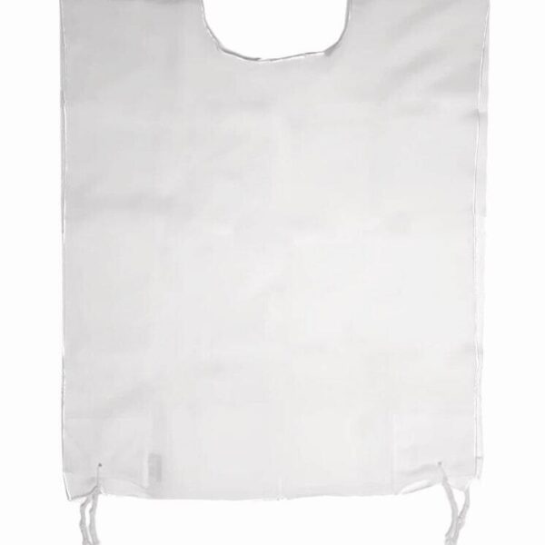 Round-Neck White & White Wool Tzitzit - Avodat Yad