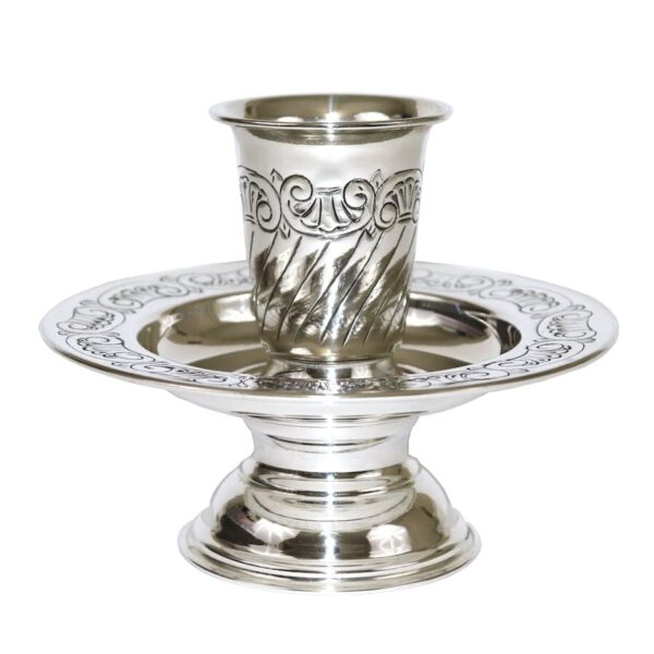 Large Mayim Acharonim - Hand Chased Pasim