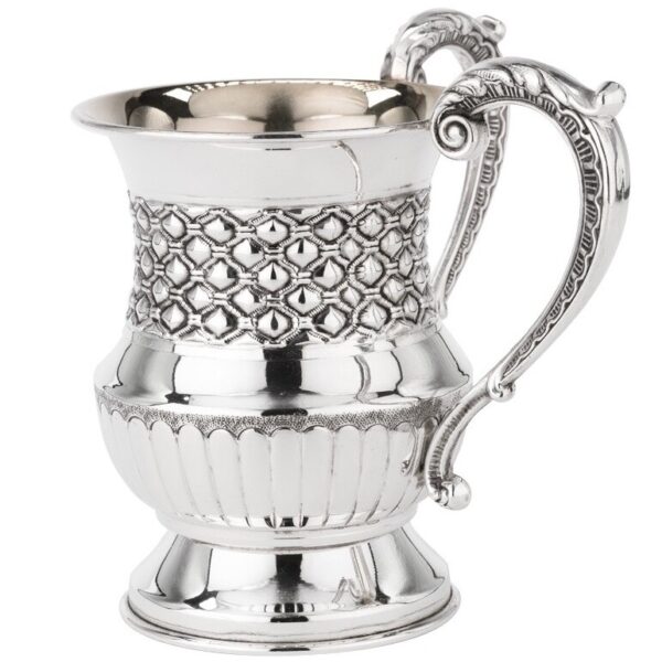 Water Drops Washing Cup - Silver