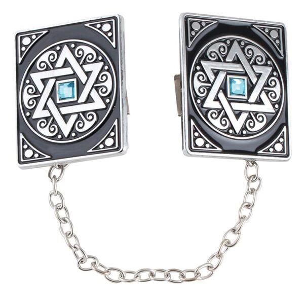 Star of David Tallit Clip
