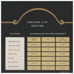 Feather lite tallit size chart