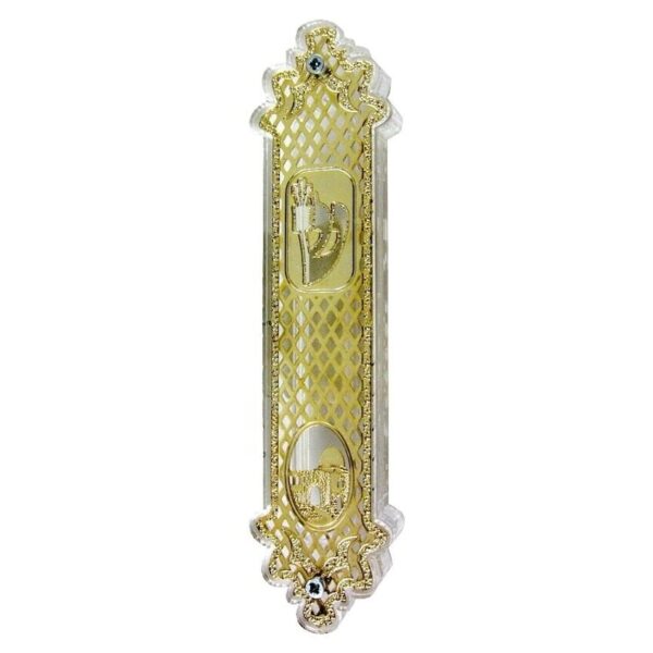 Old Jerusalem gold laced mezuzah case