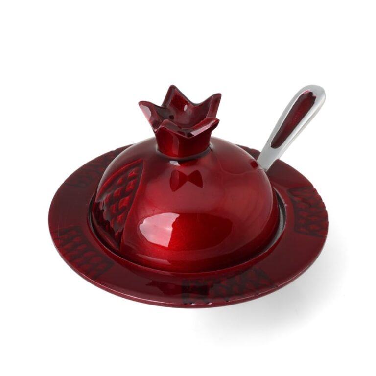 Pomegranate honey dish for Rosh Hashanah
