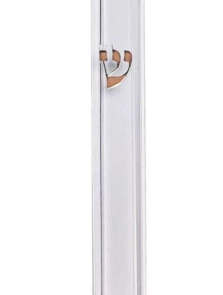 Outdoor Acrylic Mezuzah Case - 15cm