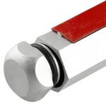 Silver Aluminum Mezuzah 10 & 12cm - Image 3