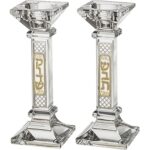 Modern Crystal Candle Holders