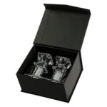 Miniature Elegant Crystal Candle Holders - Image 2