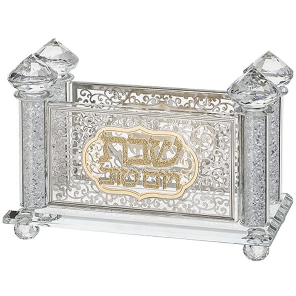 Crystal Napkin & Bencher Holder