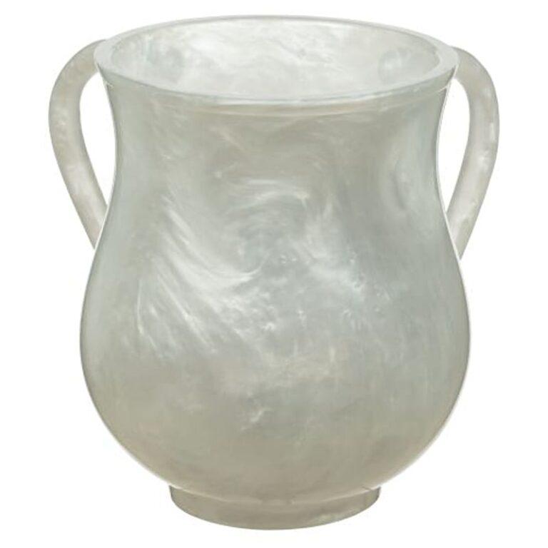 Polyresin Washing Cup - Off White