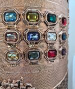 Jerusalem Temple Torah Case - Rose Gold - Image 4