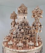 Jerusalem Temple Torah Case - Rose Gold - Image 5