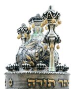 Crown of Yosef Torah Tik - Black Silver - Image 2