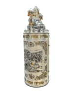 Sephardic Torah Case with Old City of Jerusalem and Western Wall