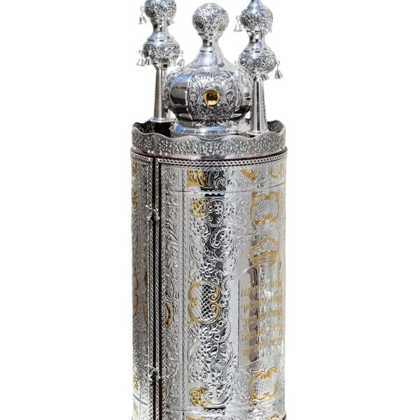 Zion Gold Sephardic Case for Haftarah Scroll
