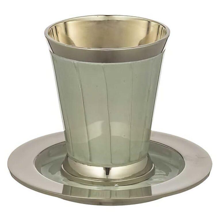 Aluminum Kiddush Cup - Silver