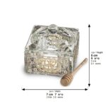 Elegant Crystal Honey Dish - Image 4