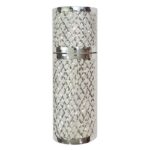 Shabbat matchbox holder - silver diamond cut