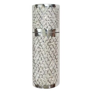Shabbat matchbox holder - silver diamond cut
