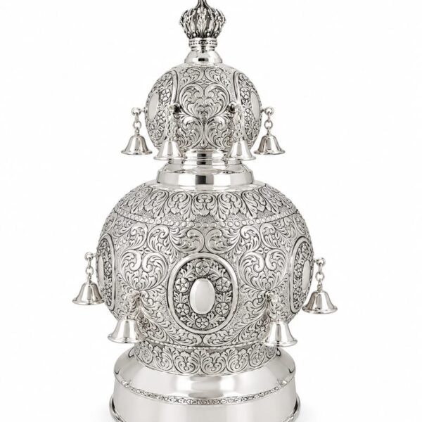 Small Baroque Silver Torah Crown