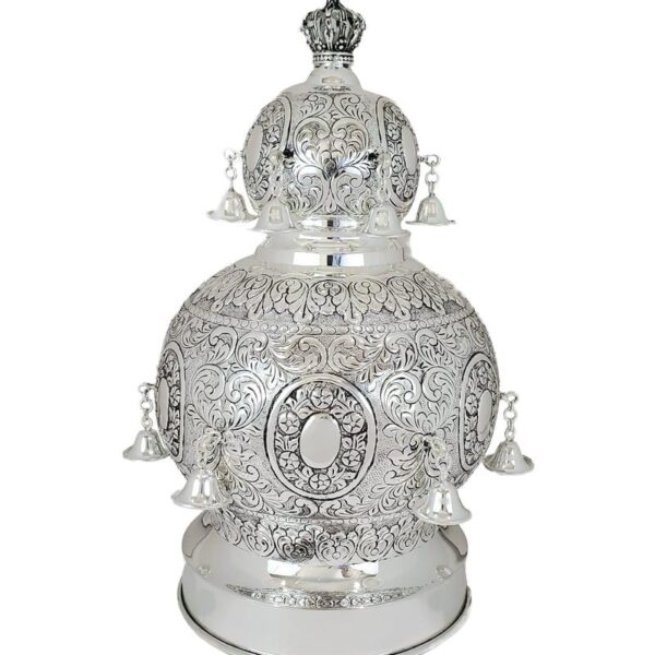 Small Baroque Silver Torah Crown