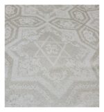 Damask tablecloth Magen David detail