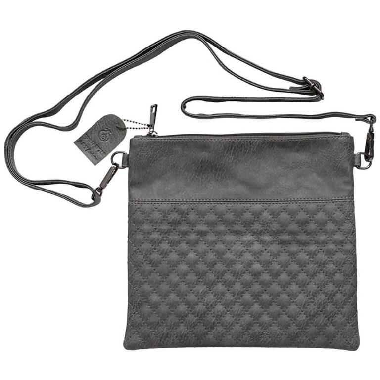 Leatherette Tefillin Bag with Detachable Strap - Luxurious Brown Faux Leather