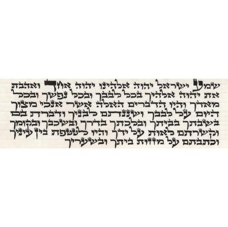 Arizal parchments for tefillin