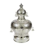 Livorno Hand chased silver Torah Crown