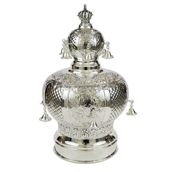 Livorno Hand chased silver Torah Crown