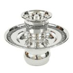 Small silver filigree mayim acharonim